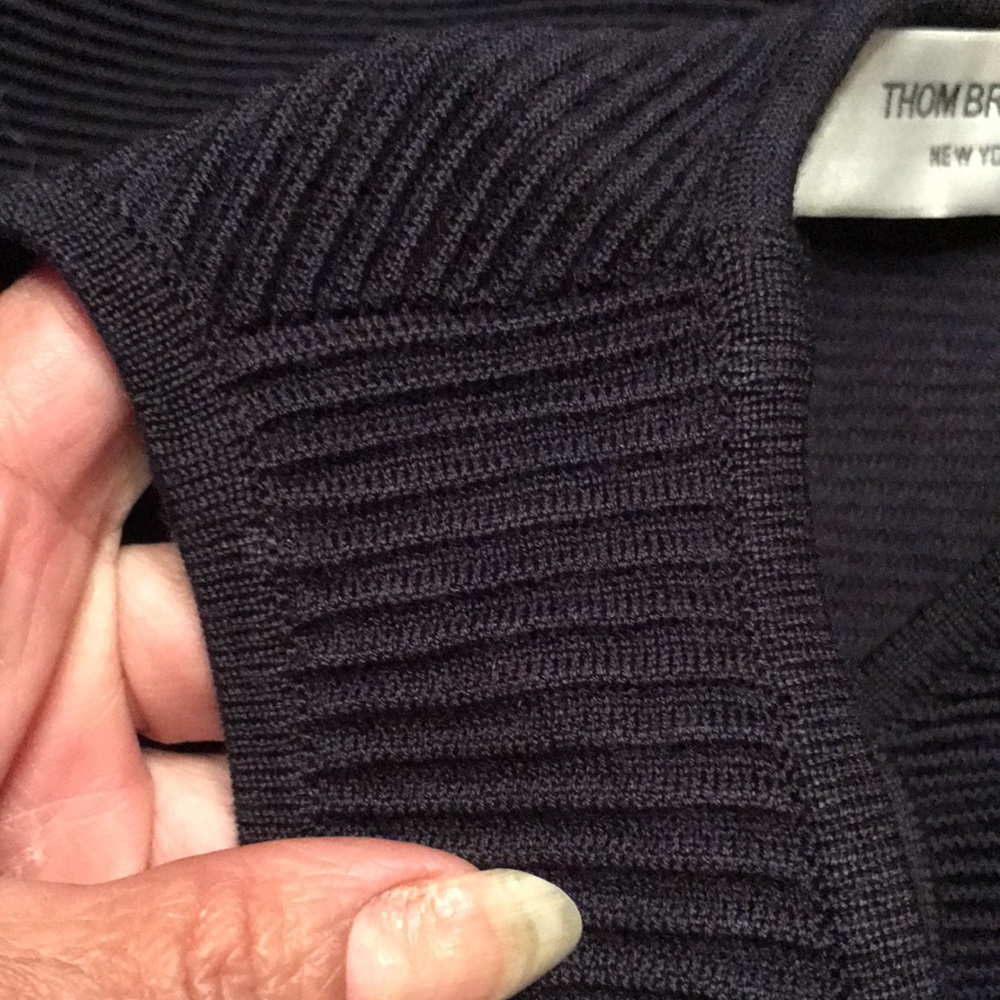 Thom Browne Knit Pencil Dress - Picture 13 of 16